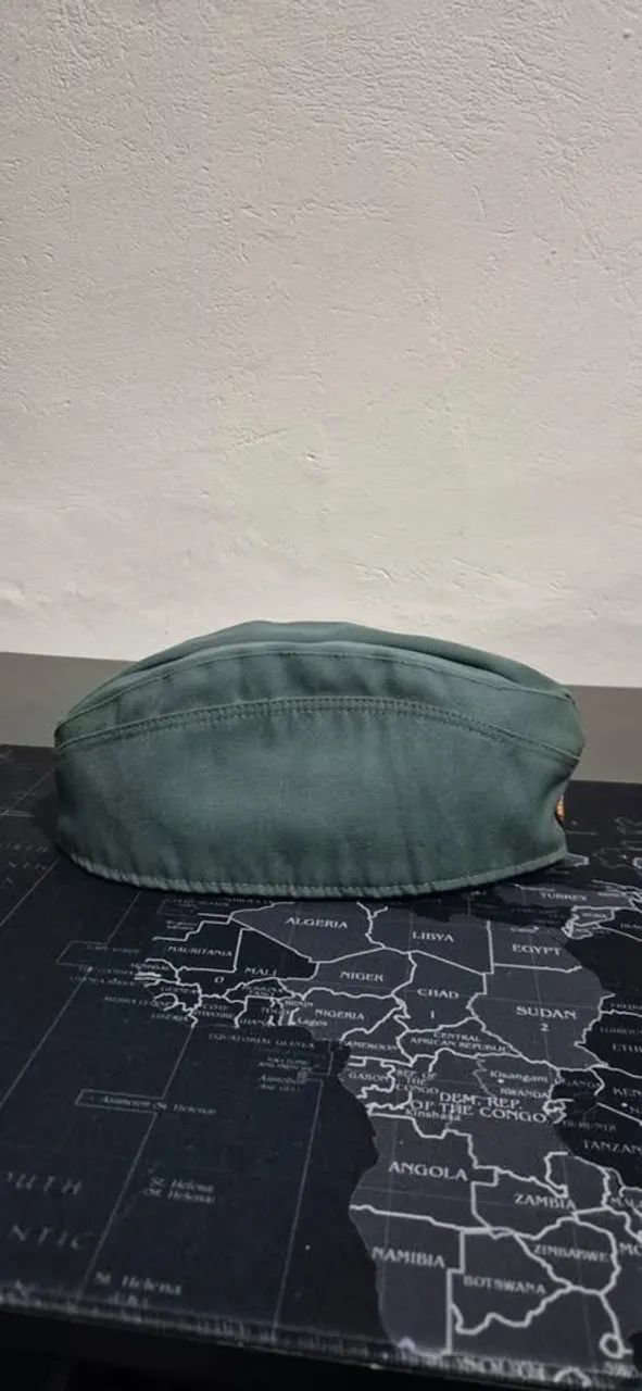 Gorro Militar Alemanha Oriental RDA Volkspolizei NVA Original - Foto 5