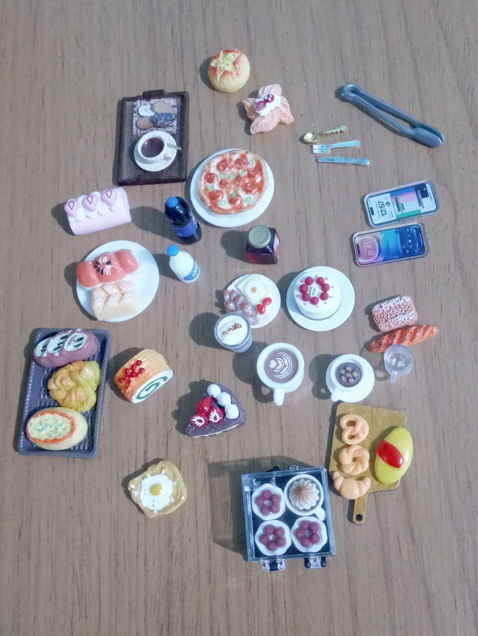Mini mix de comidinhas e bebidas para boneca  - Foto 3