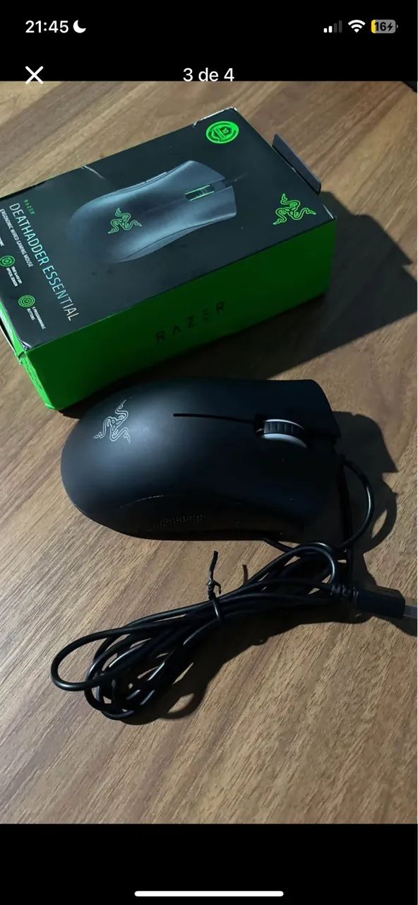 Mouse Gamer Razer DeathAdder Essential - Foto 3
