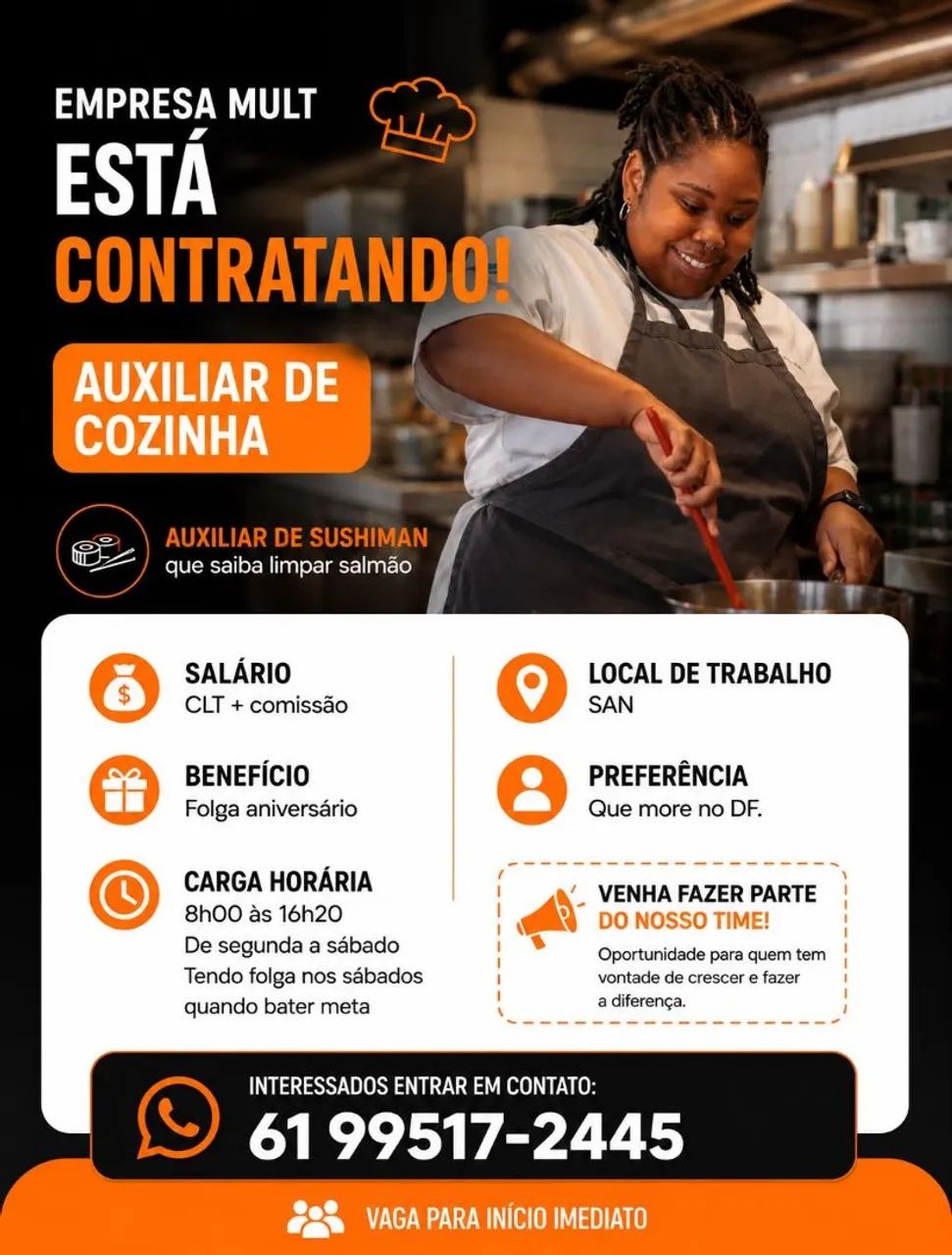 Vaga de emprego 