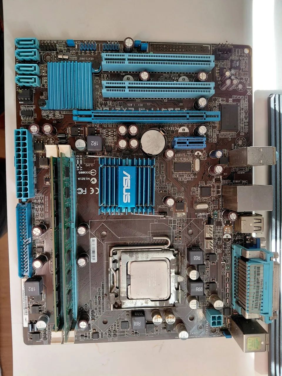 Kit Placa Mãe Azus LGA775