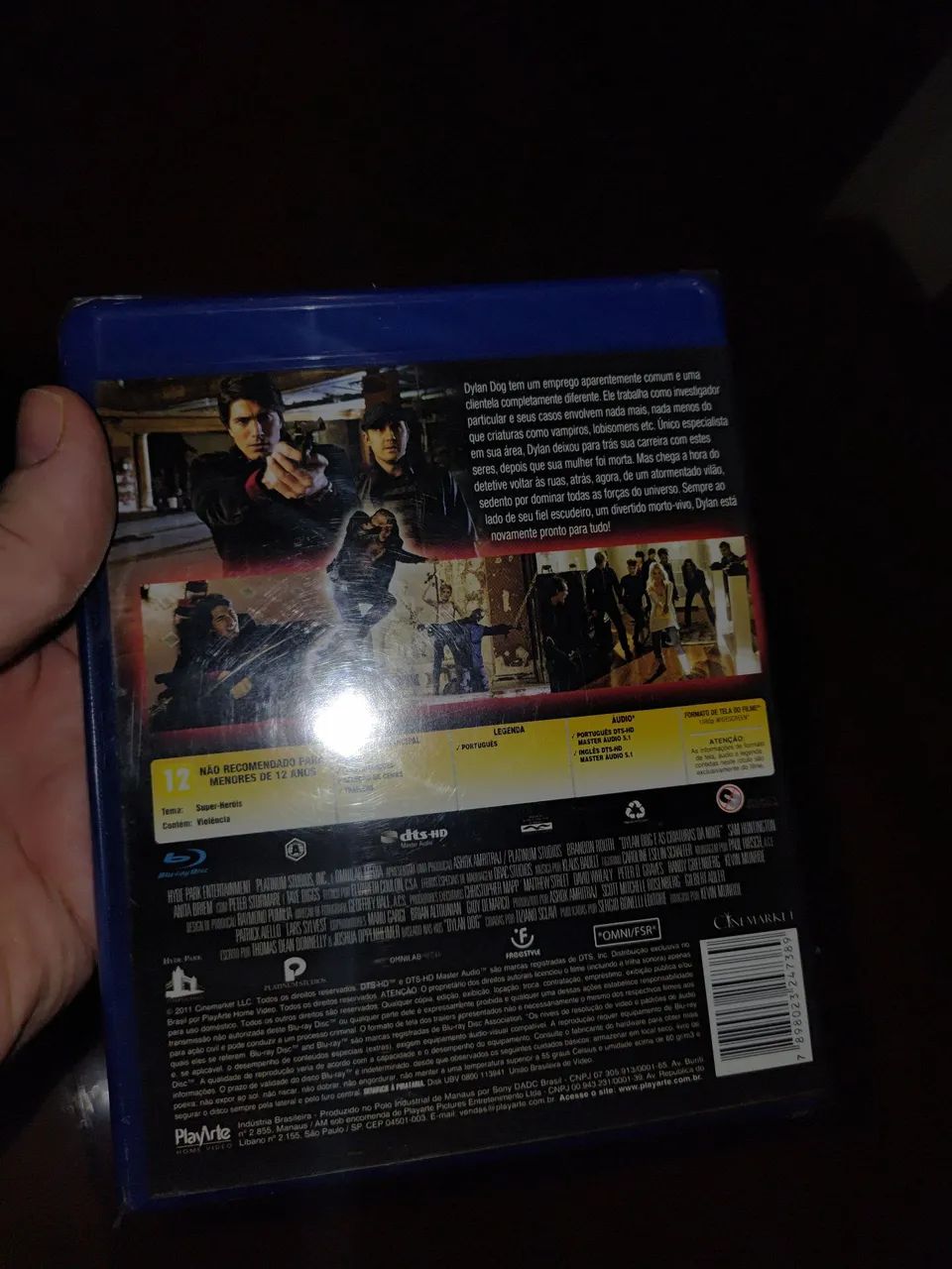 Bluray dylan dog e as criaturas da noite (lacrado) - Foto 2
