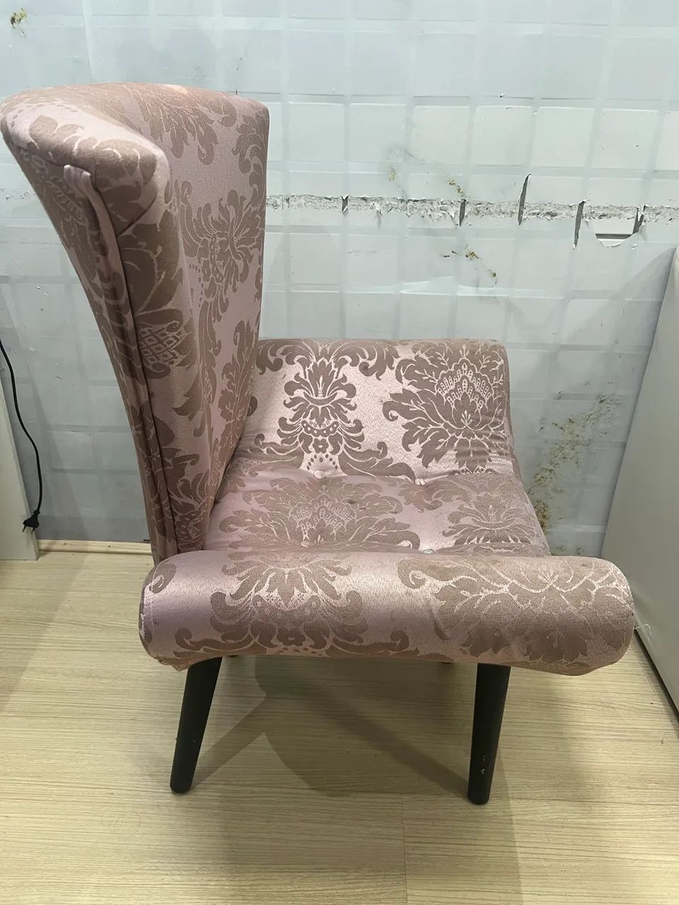 Poltrona de tecido super confortável 