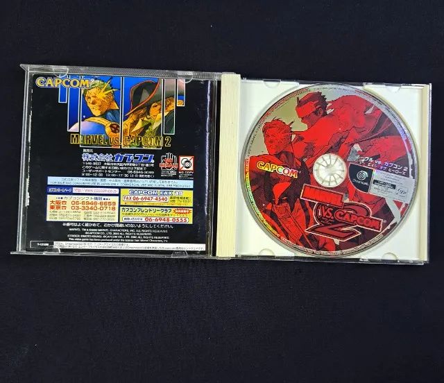 Marvel Vs Capcom 2 Original Japonês Sega Dreamcast - Foto 3