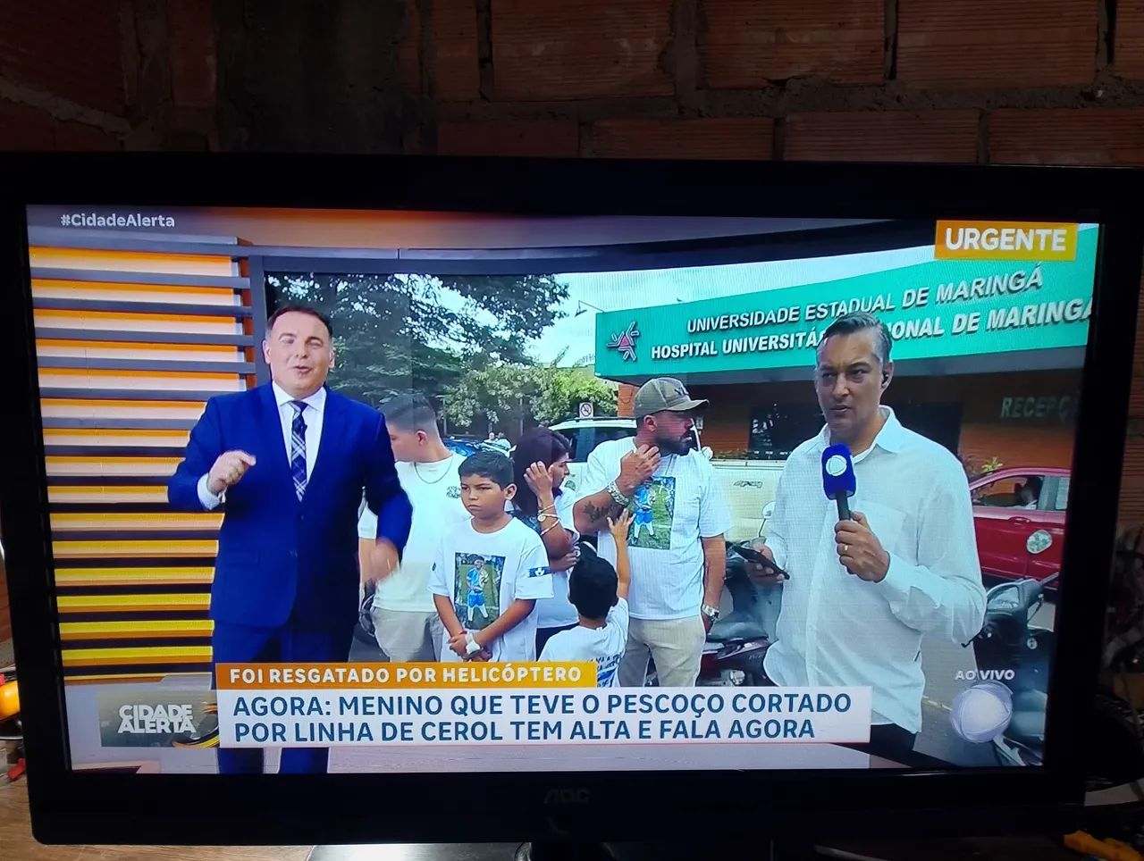 Tv aoc 32 polegadas não é smart funcionando 