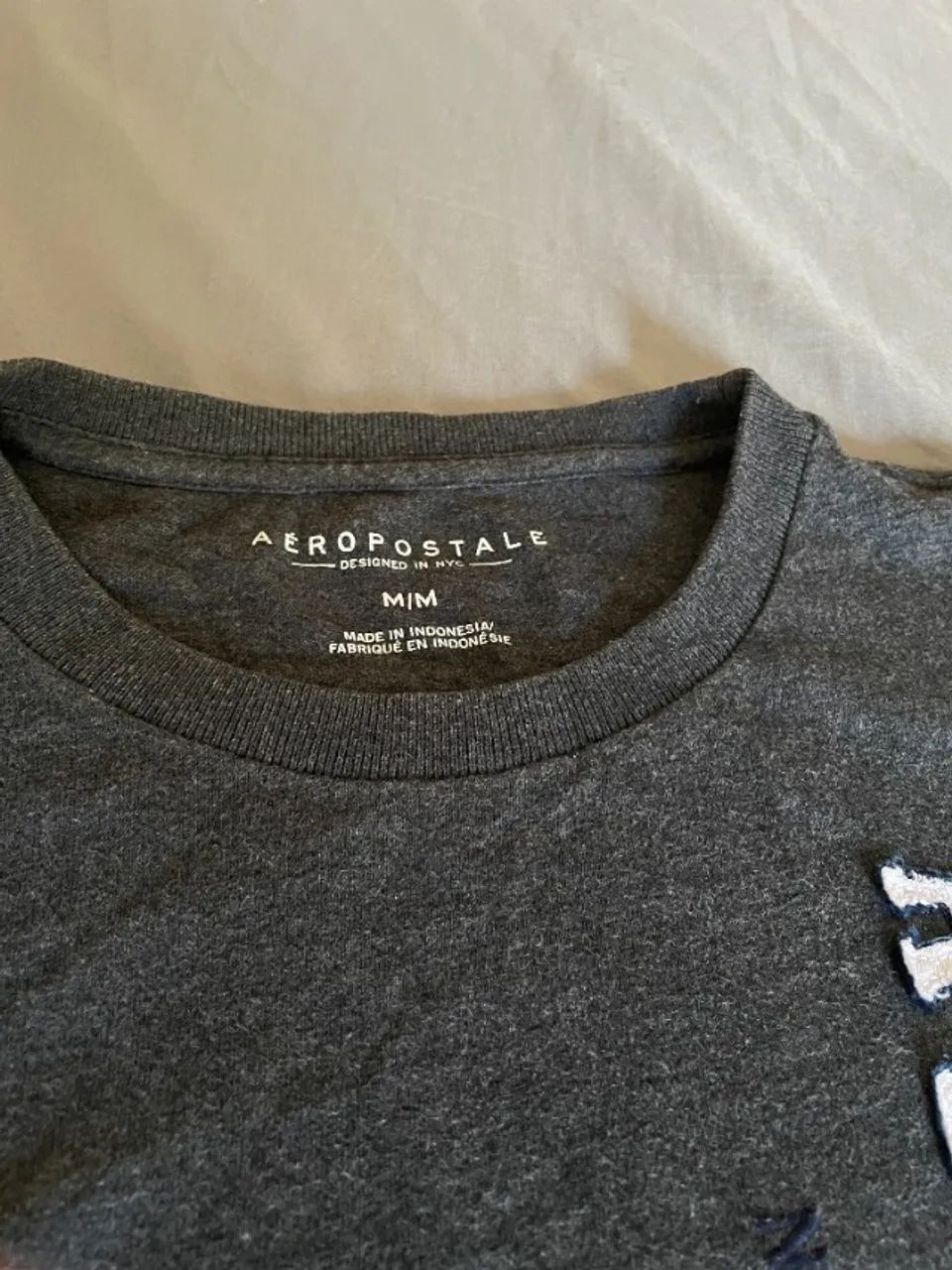 Camiseta Aeropostale (EUA) cinza - Foto 2