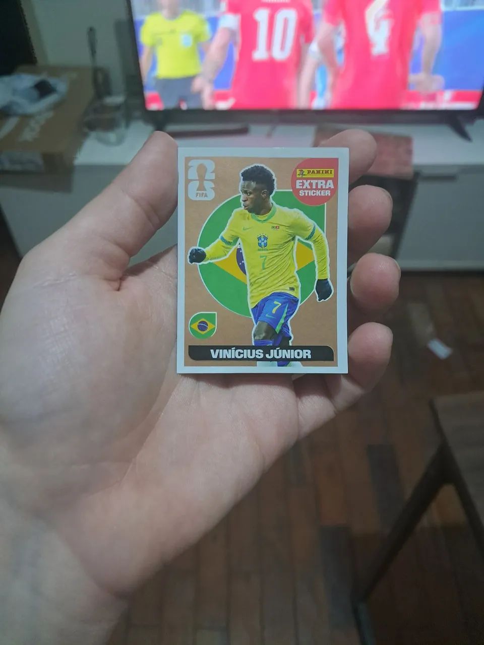 3 FIGURINHAS LEGEND EXTRAS VINI JÚNIOR  - Foto 3