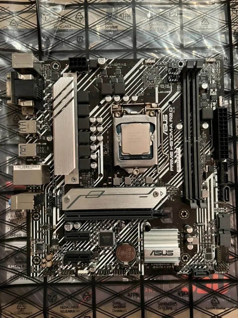 Placa-Mãe ASUS Prime H510M-A R2.0, Intel, ATX, DDR4, LGA 1200, H470, Preto - 90MB1FP0-M0EA