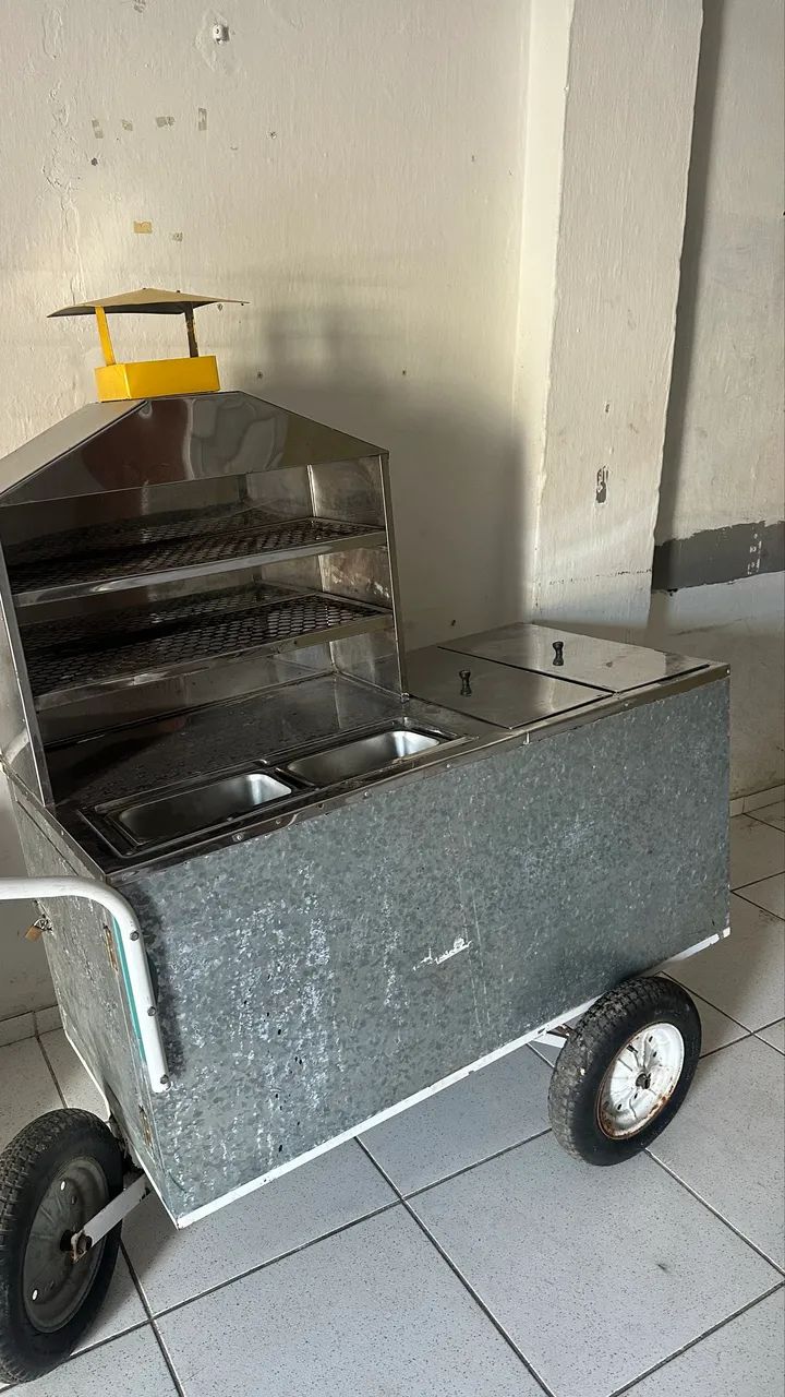 Carrinho de espetinho 