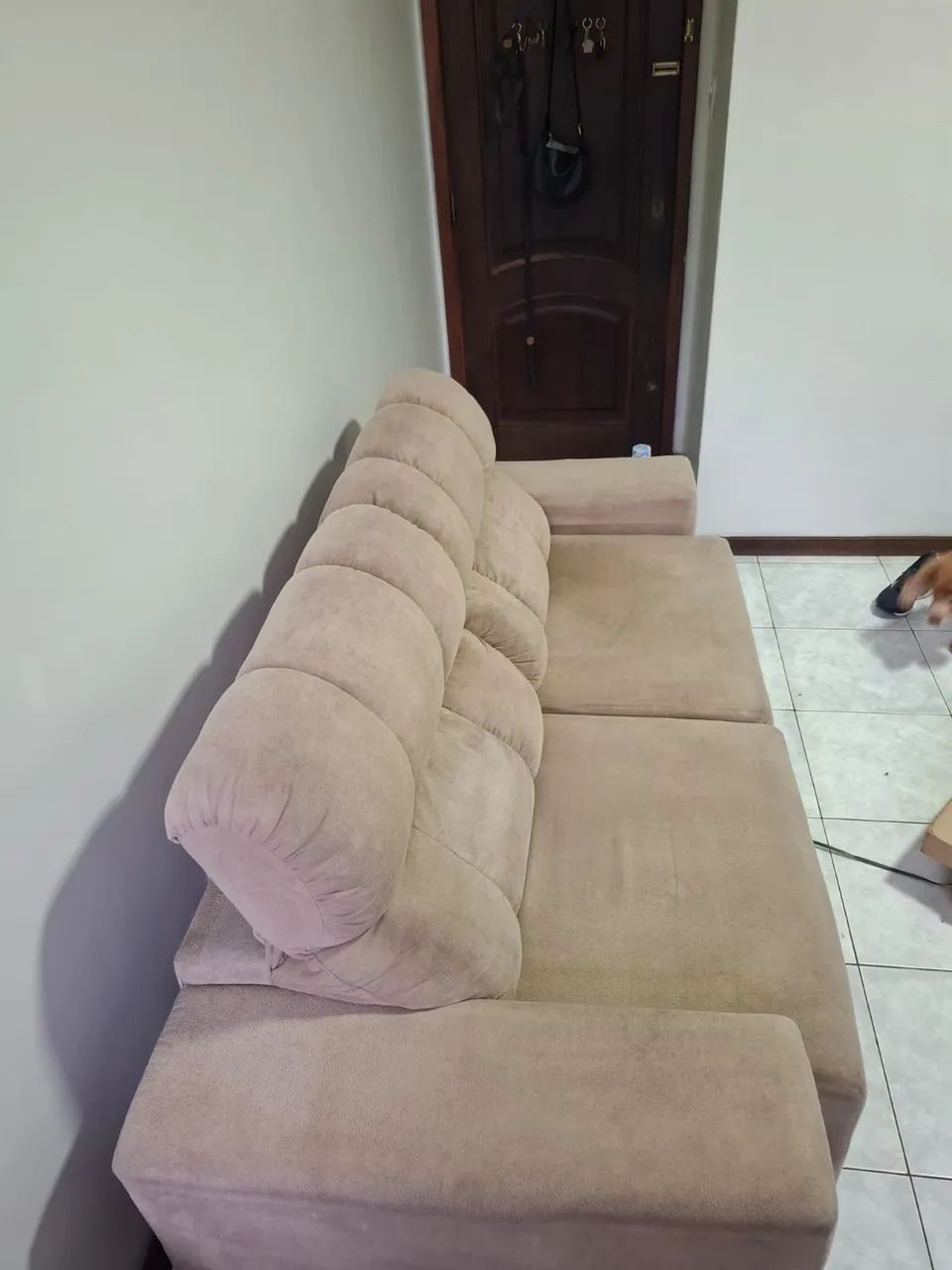 Sofá 3 Lugares Linoforte Versalhes - Foto 5