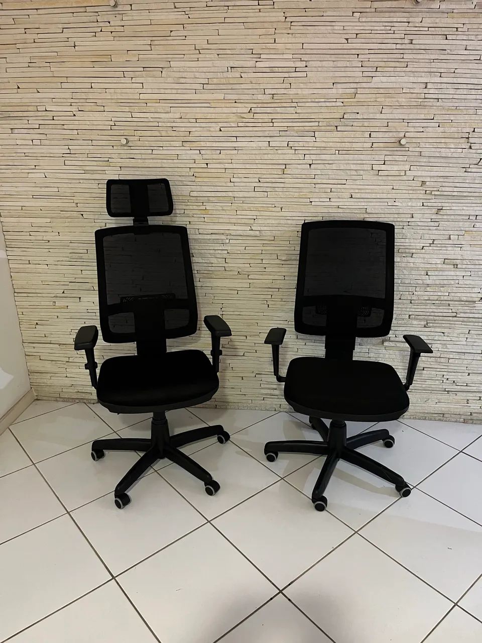 Cadeiras Presidente Plaxmetal Brizza - Com ou Sem Encosto de Cabeça - Foto 3
