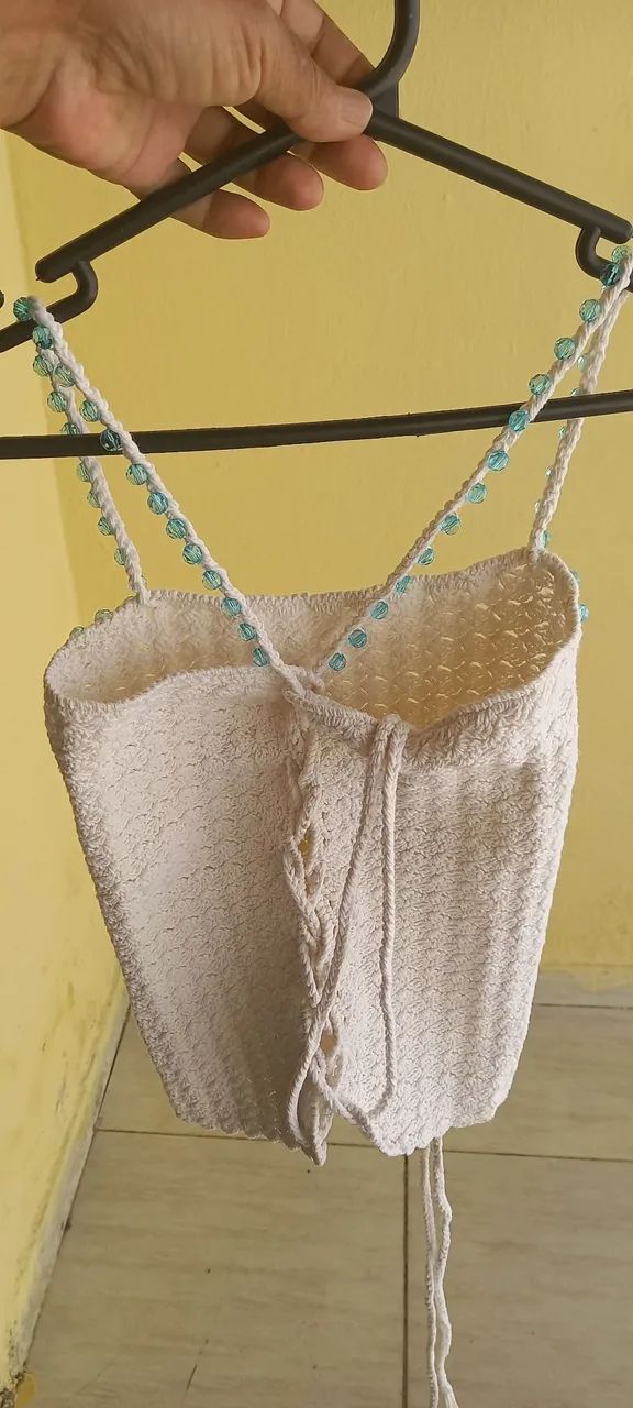 BLUSA DE CROCHÊ.  - Foto 3