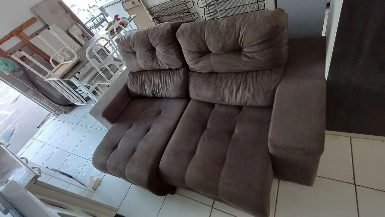 Sofá retrátil grande top - Foto 2