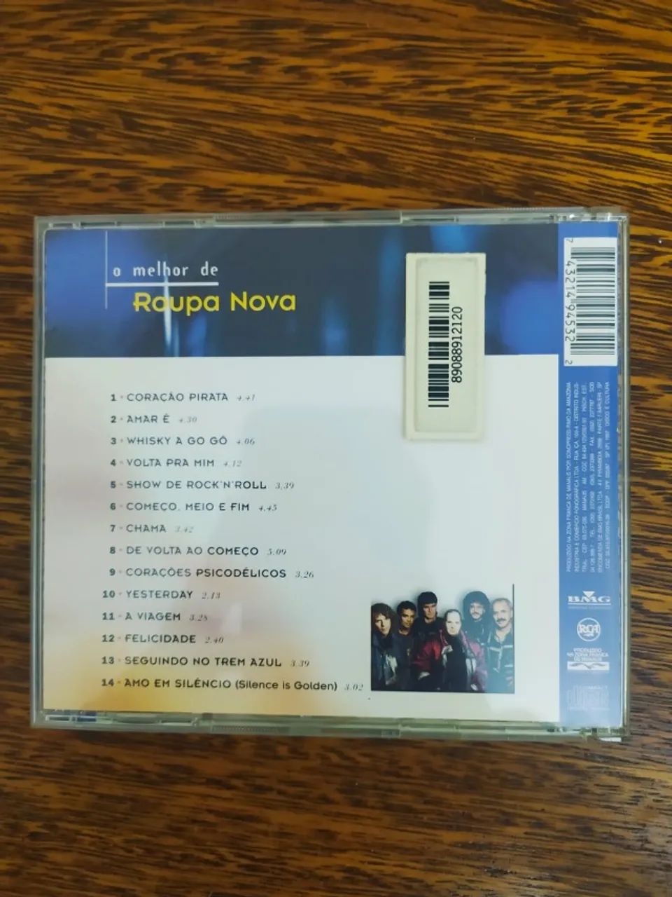 CD de Música O Melhor de Roupa Nova - Foto 2
