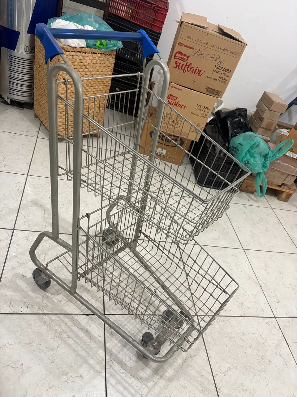 Carrinho de supermercado  - Foto 4
