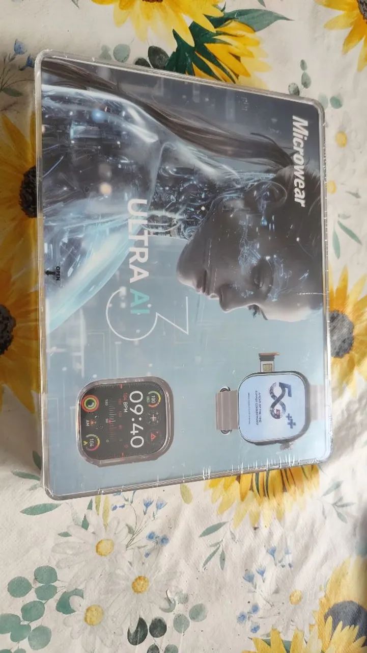 Smartwatch com NFC e a prova D' água 