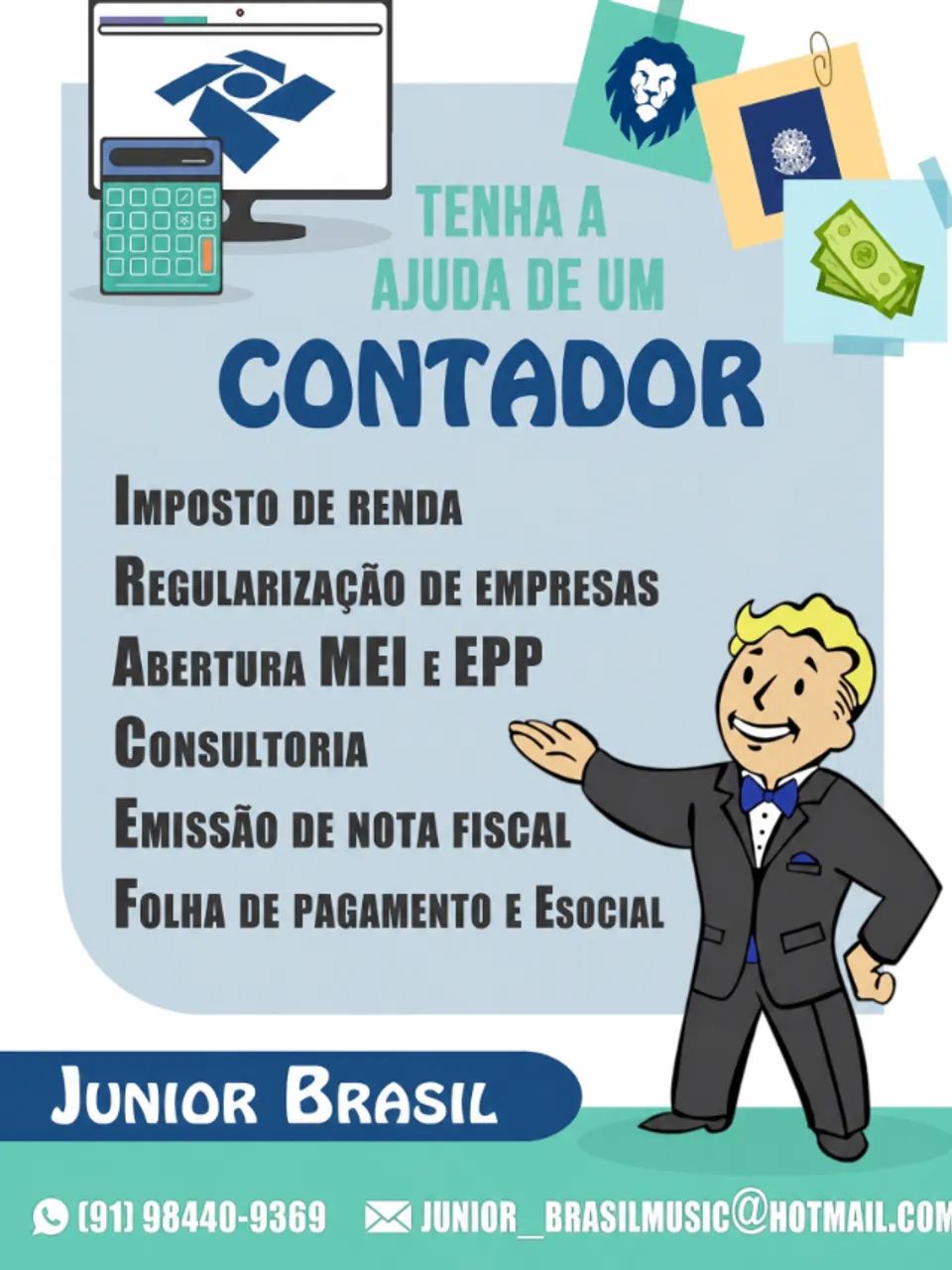 Contador para MEI,ME, Parcelamento, Baixa de empresa e transformação!!