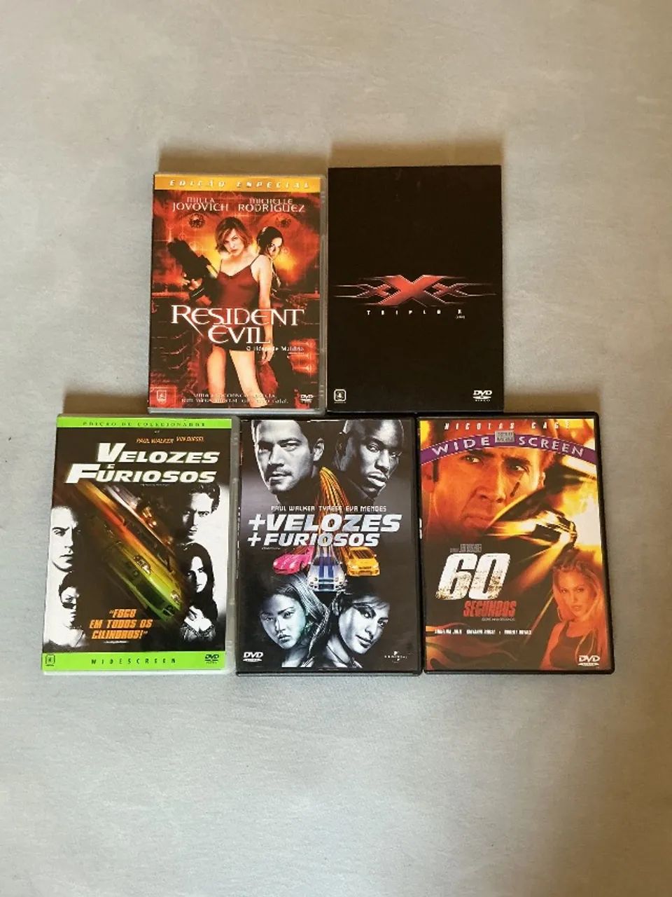 DVDs Caixas 