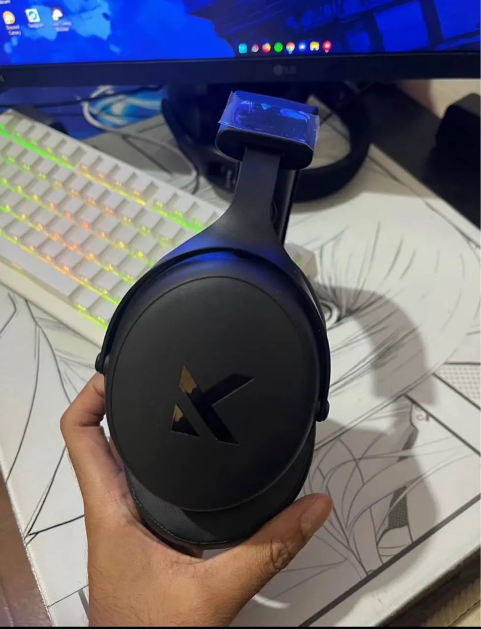 Headset Gamer sem fio Mchose V9 Pro - Foto 3