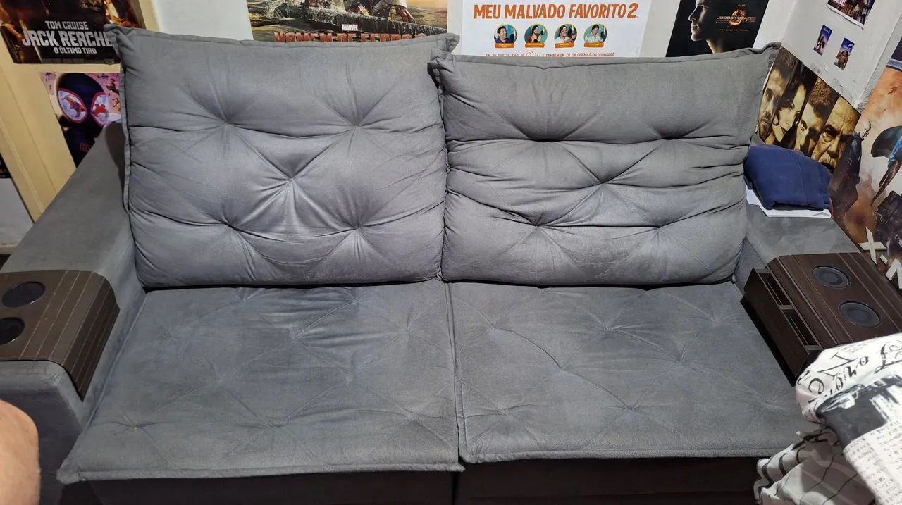 Retractable reclining sofa65570246747649121