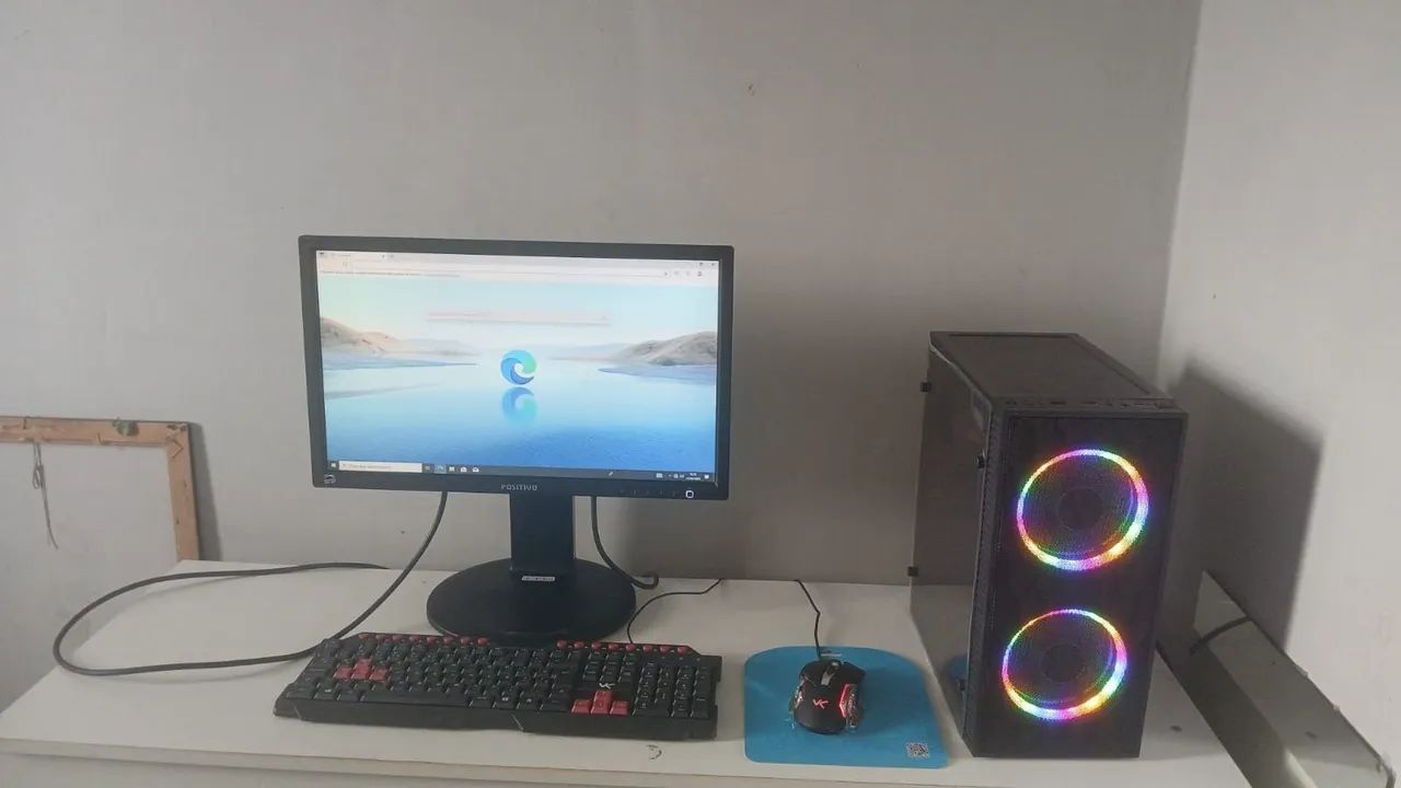 Computador novo i3 roda jogos leves e programas serve pra tudo - Foto 4