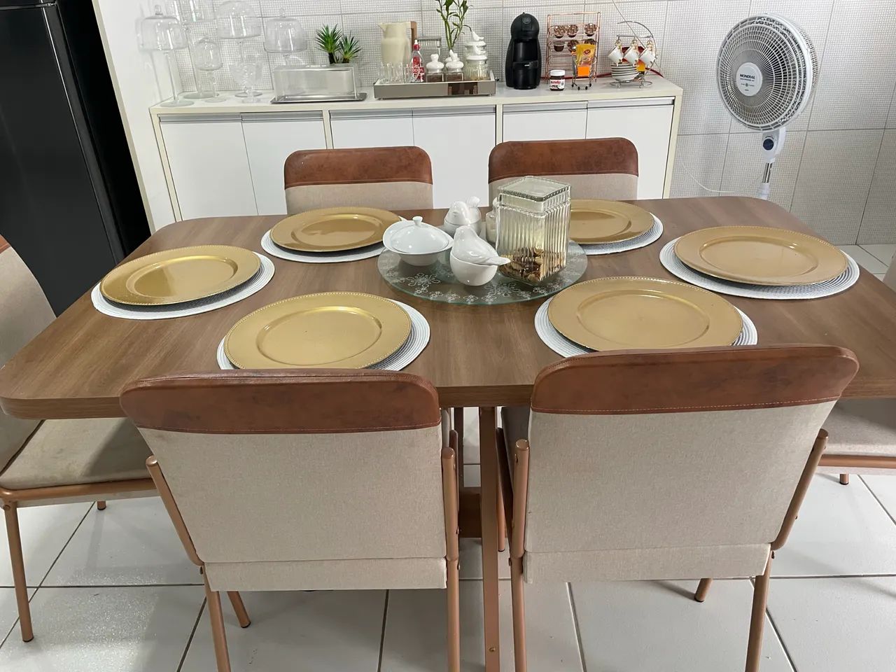 Mesa de jantar 6 lugares  - Foto 4