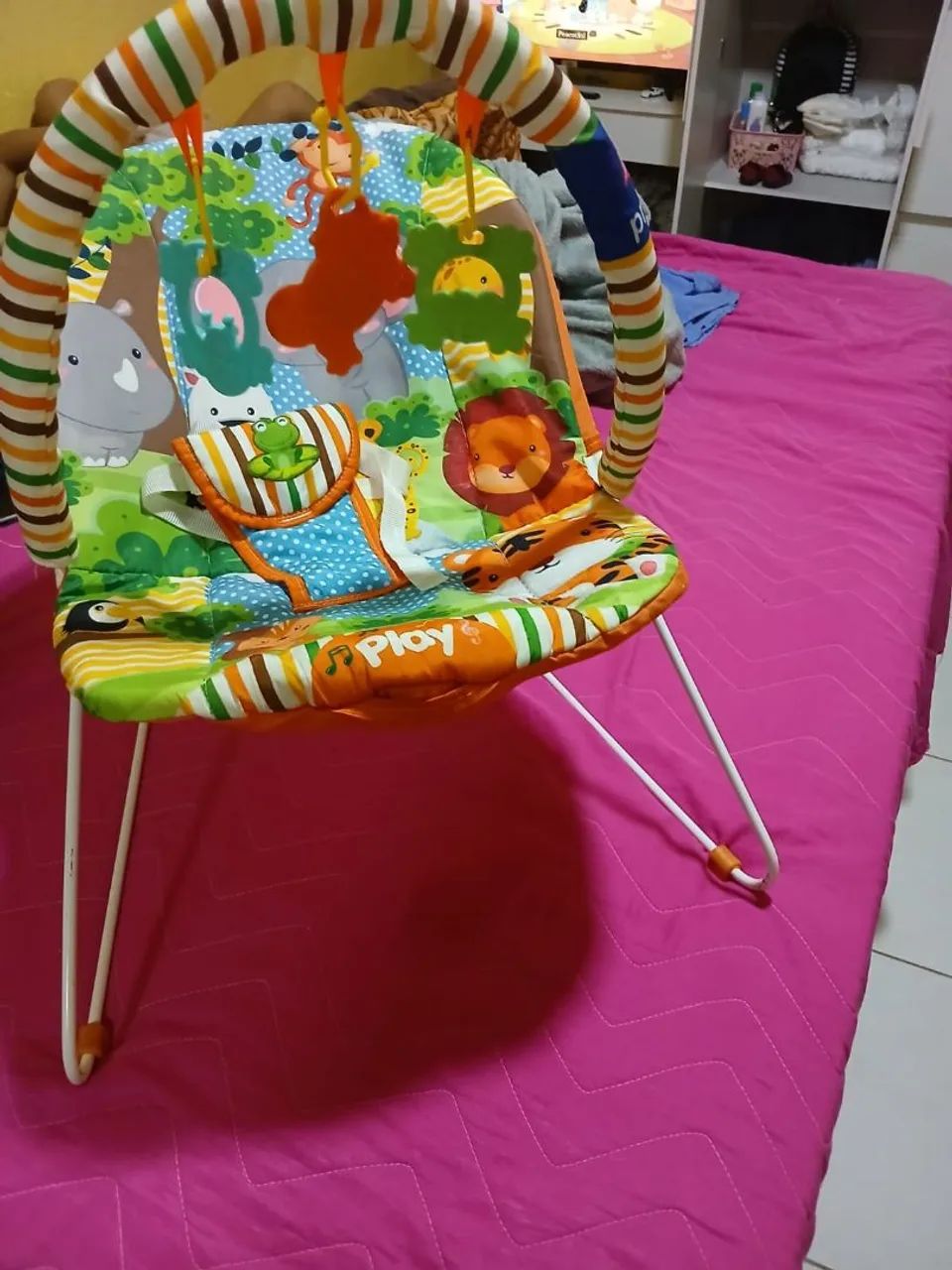 Vende-se ninho e cadeirinha de descanso pra bb - Foto 2
