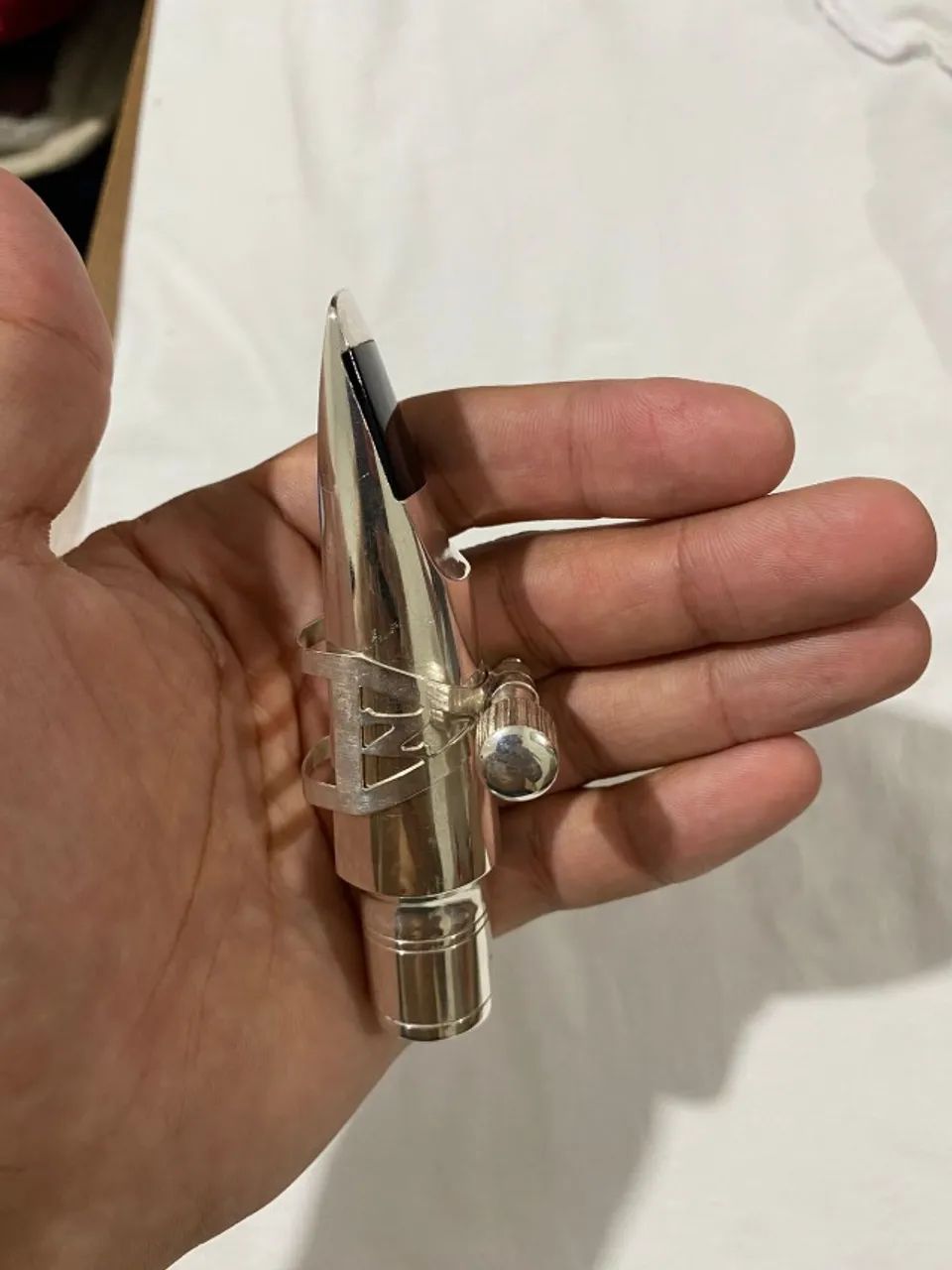 Boquilha Sax Tenor Metal (norberto: Dukoff Hollywood 7*) (Usado)