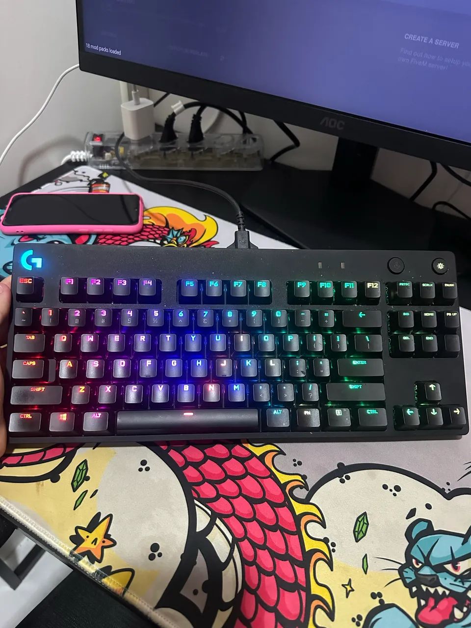 teclado logitech g pro  - Foto 4