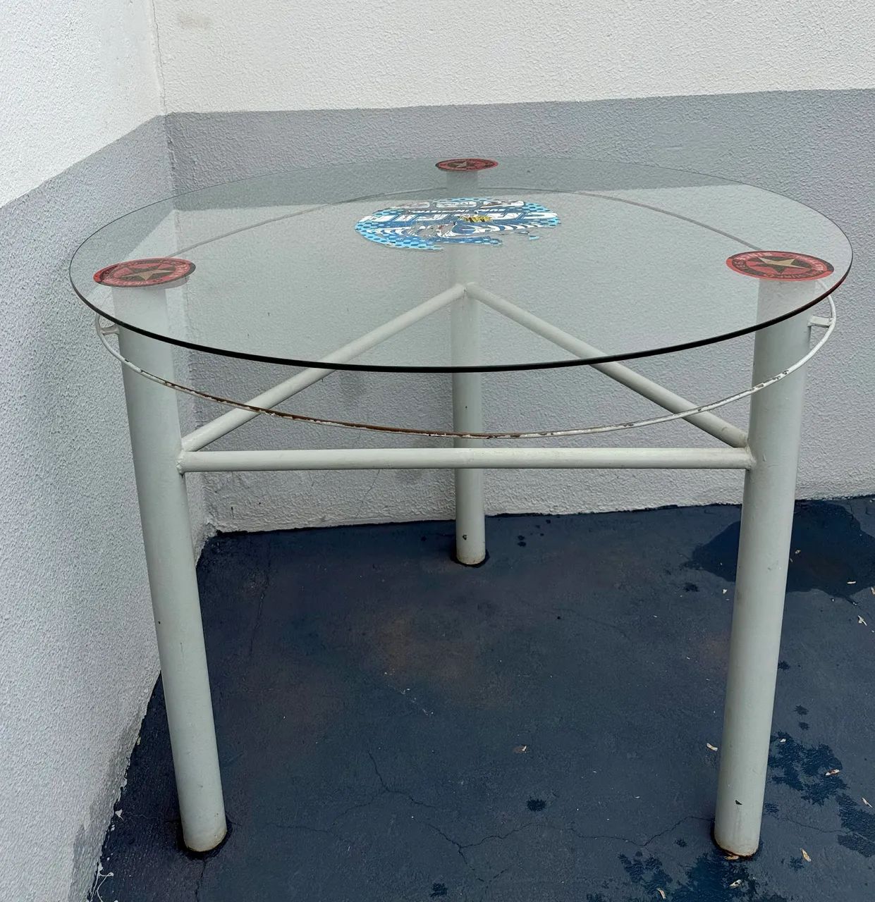 Mesa Oval Vidro