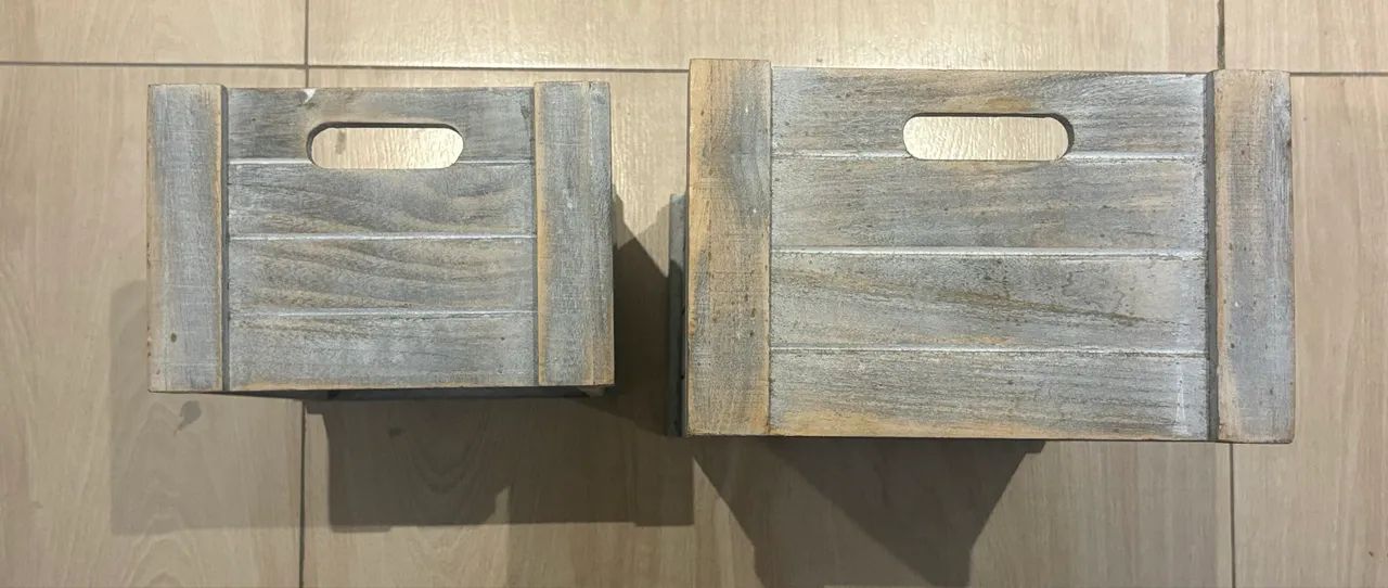 2 caixas MDF 