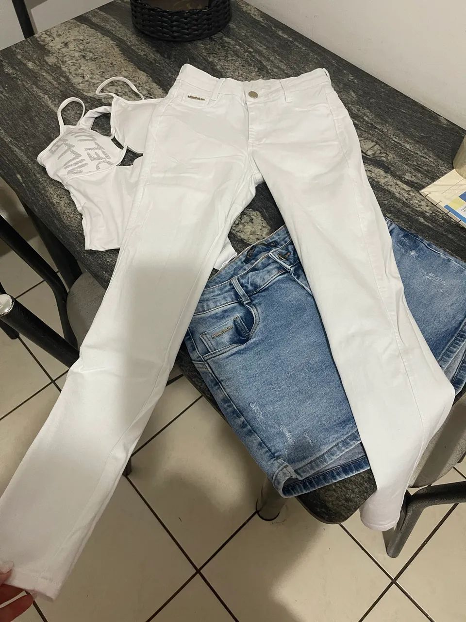 Calça Müller branca