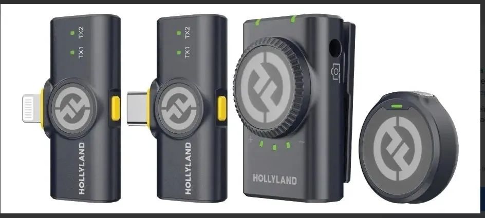 Microfone Hollyland Lark M2 Duo Combo Original | Sem Fio para iPhone, Android e Câmeras - Foto 3