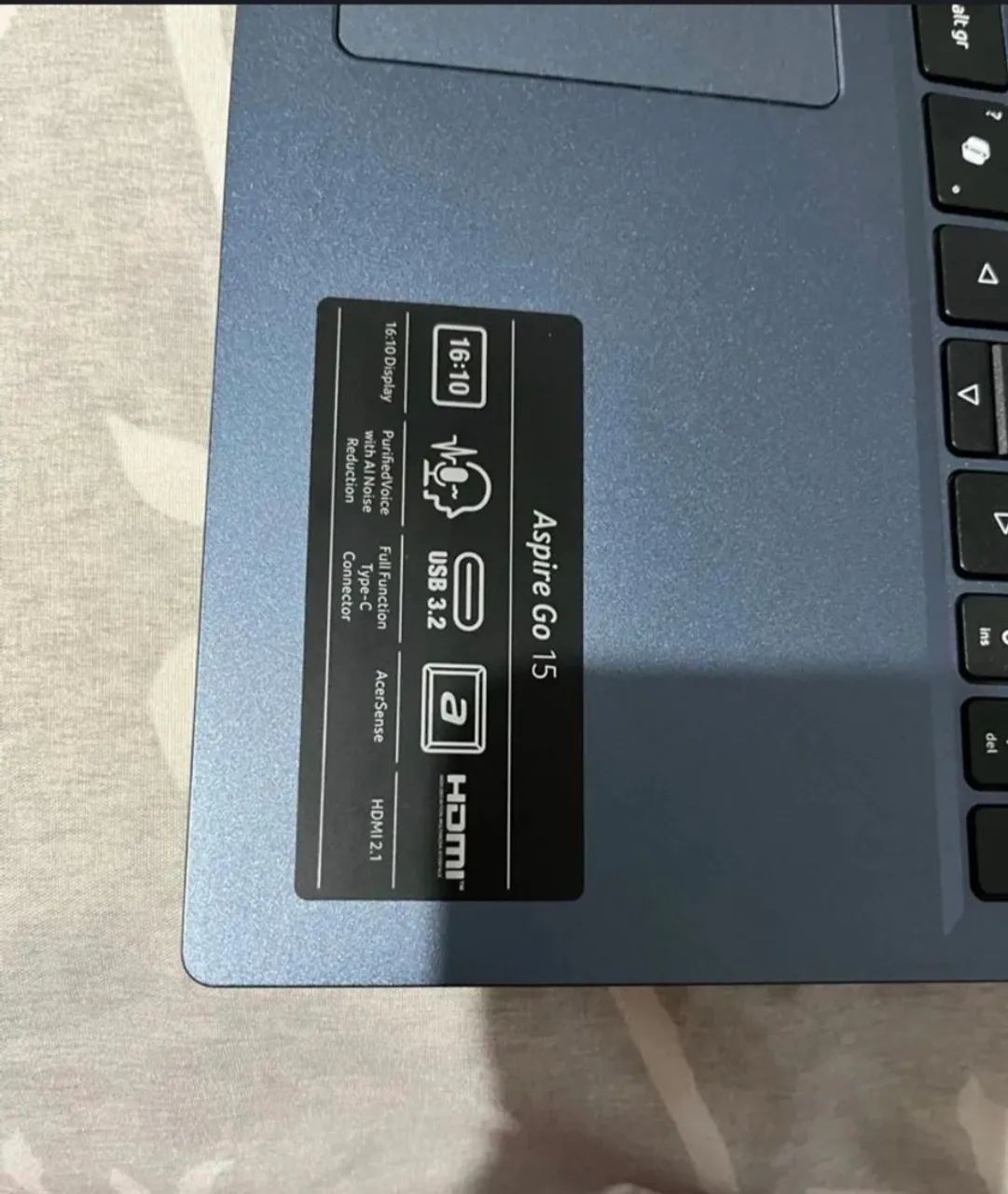 Notebook aspire go 15  - Foto 2