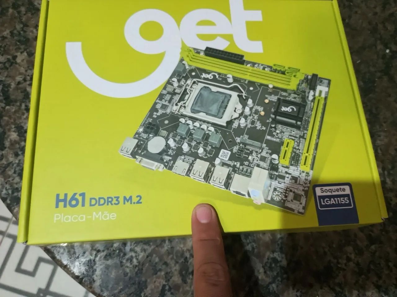 Placa-Mãe Get H61 DDR3 M2 1155 - Foto 3