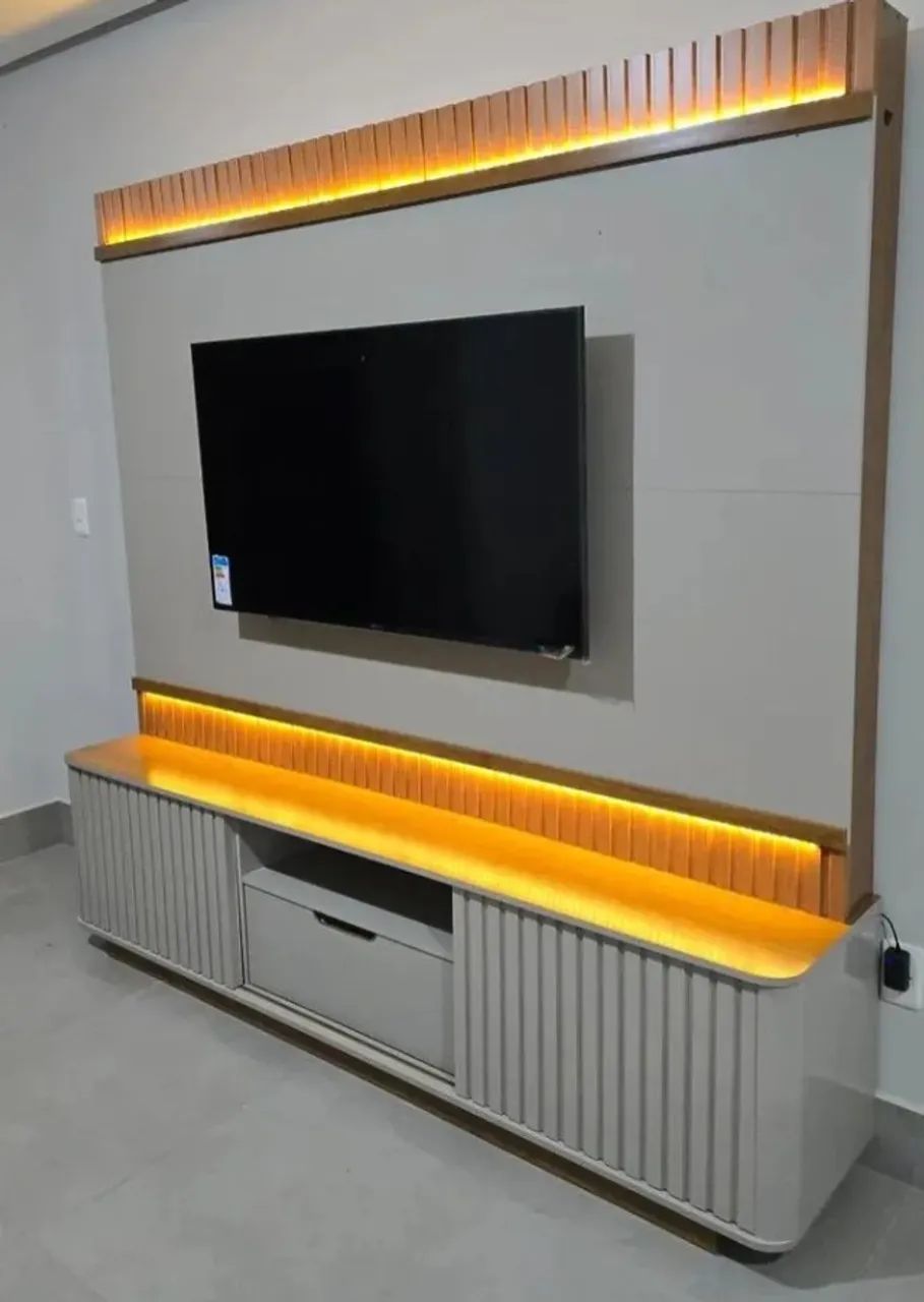 Home P/TVs Até 85 Polegadas C/LED 2.10M. Produtos Novos Direto de Fábrica. - Foto 4