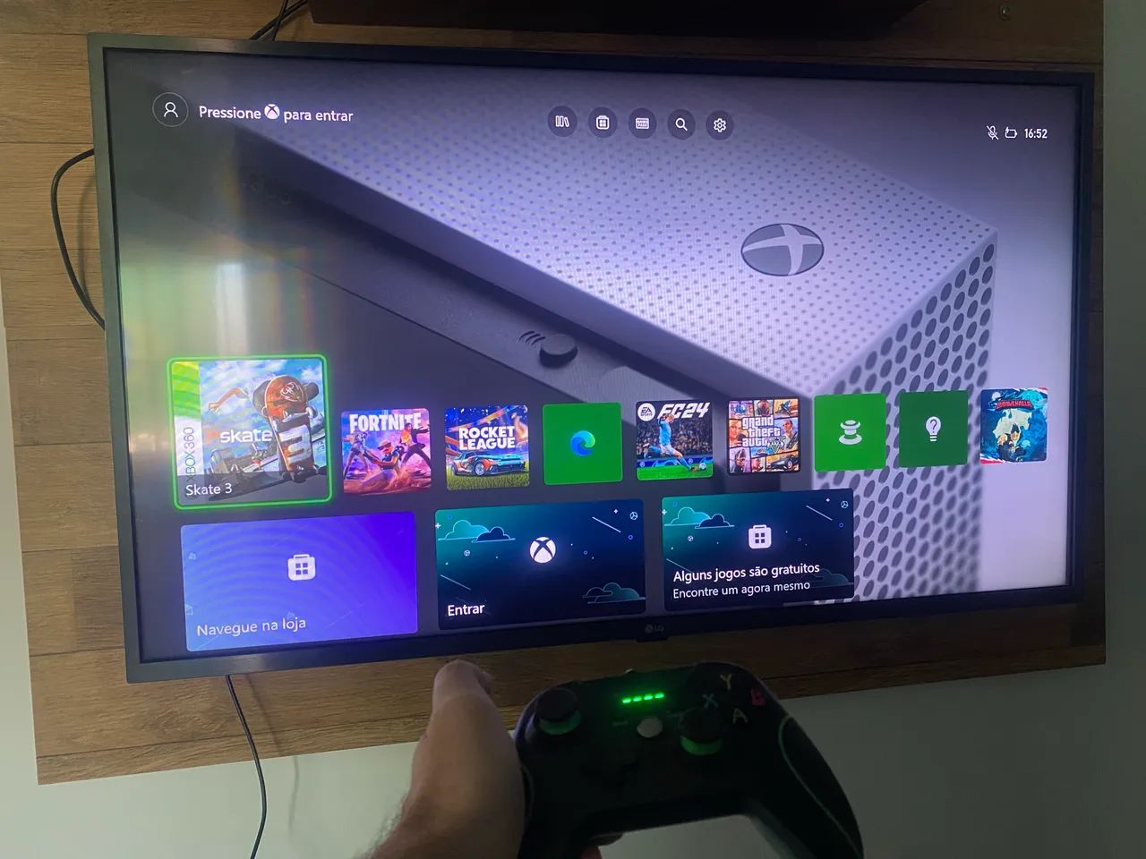 Xbox one com 1 controle  - Foto 4