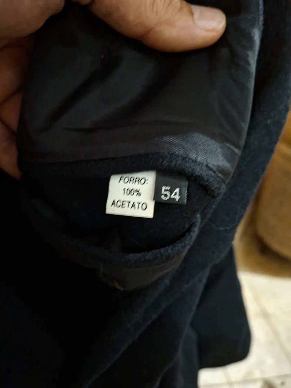 Sobretudo em lã. Longo. - Foto 2