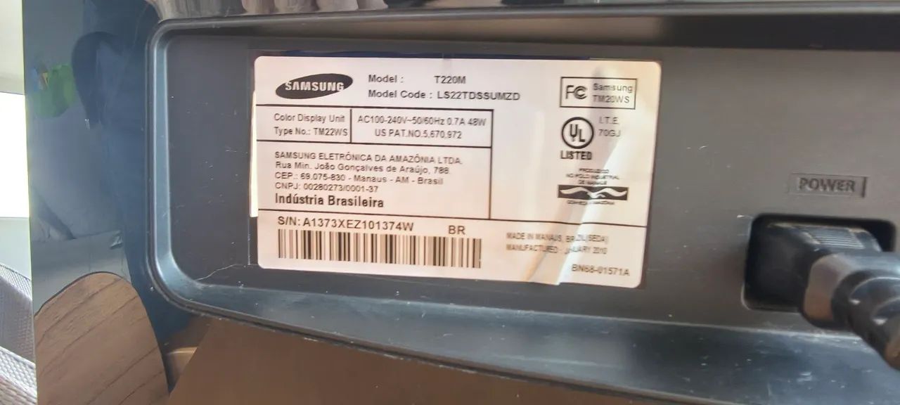 Monitor e TV Samsung 22 polegadas T220M - Foto 4
