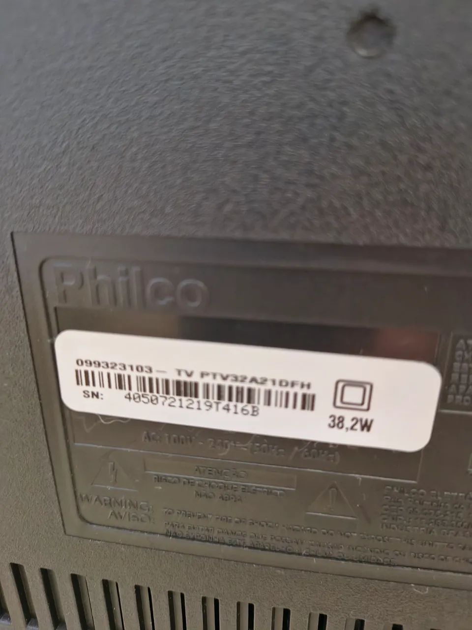 TV 32' PHILCO - NÃO SMART - USADA - Foto 3