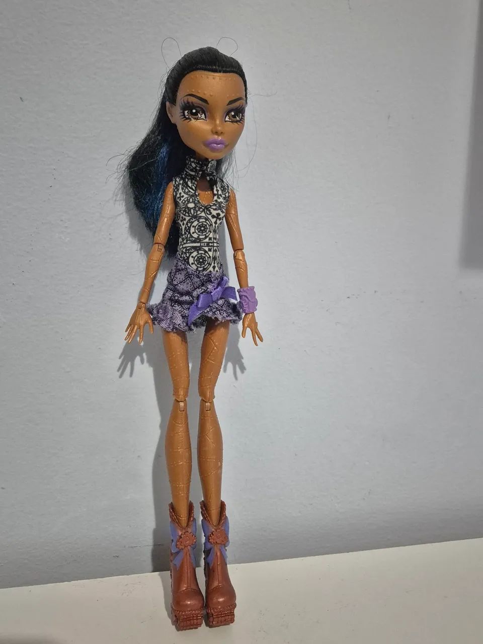 boneca Monster High Robecca Steam da coleção "Dance Class" (Aula de Dança),