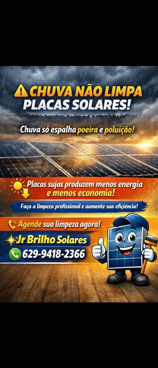 Limpeza de placa SOLARES,? - Foto 2
