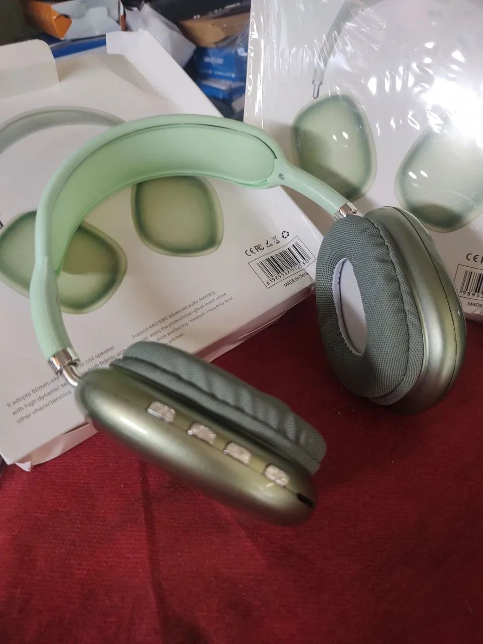 Fone de ouvido via Bluetooth com entrada de cartão de memória - Foto 4