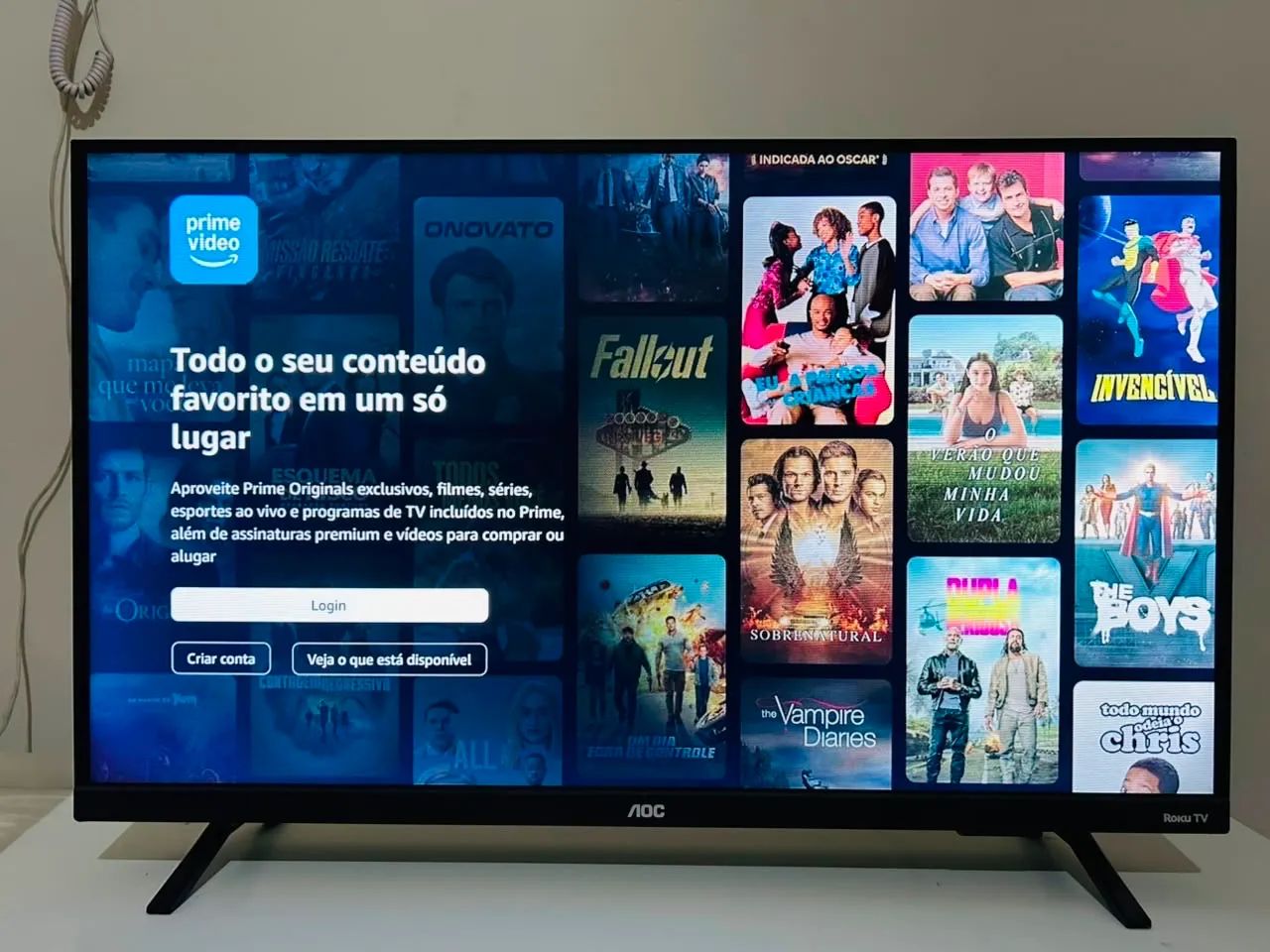 Vendo smart tv 32 polegadas impecável 
