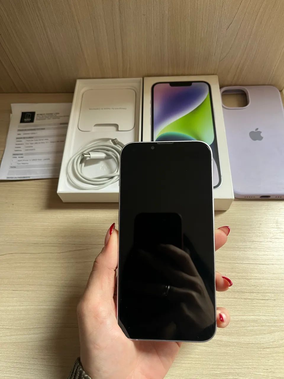 iPhone 14 128gb completo com nota fiscal  - Foto 4