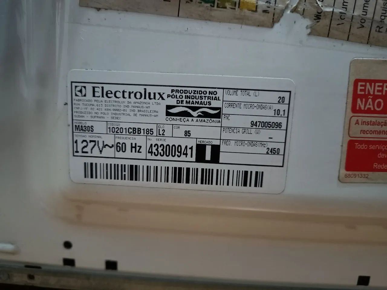Microondas Eletrolux inox porta espelhada  - Foto 4