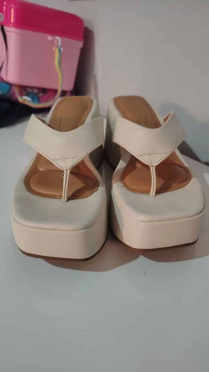 Tamanco Vizzano casual branco off  - Foto 2