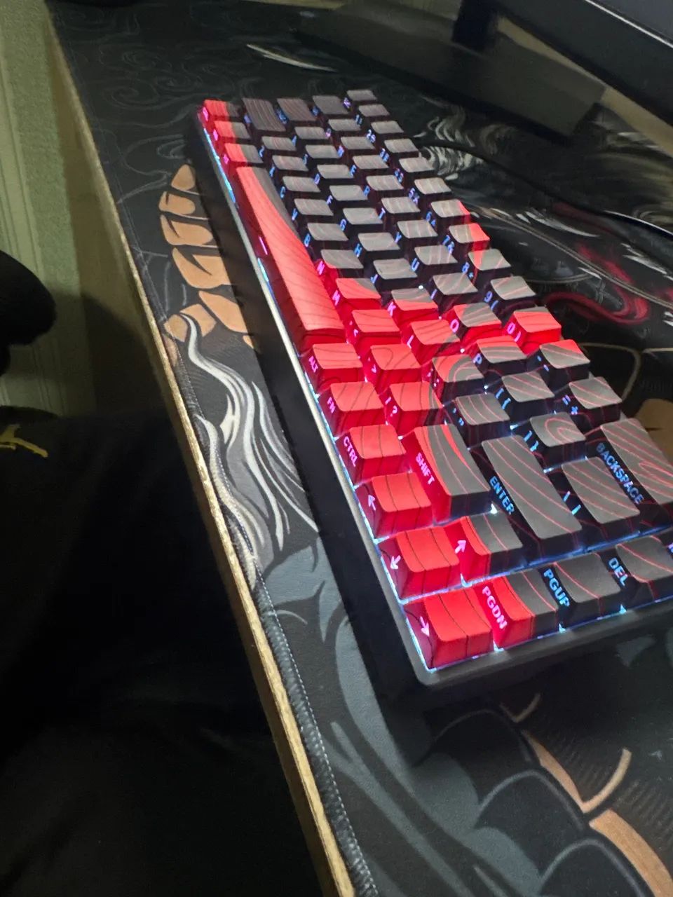 Teclado Win 68 He Max Magnético 1 mês de uso com Caixa  - Foto 2
