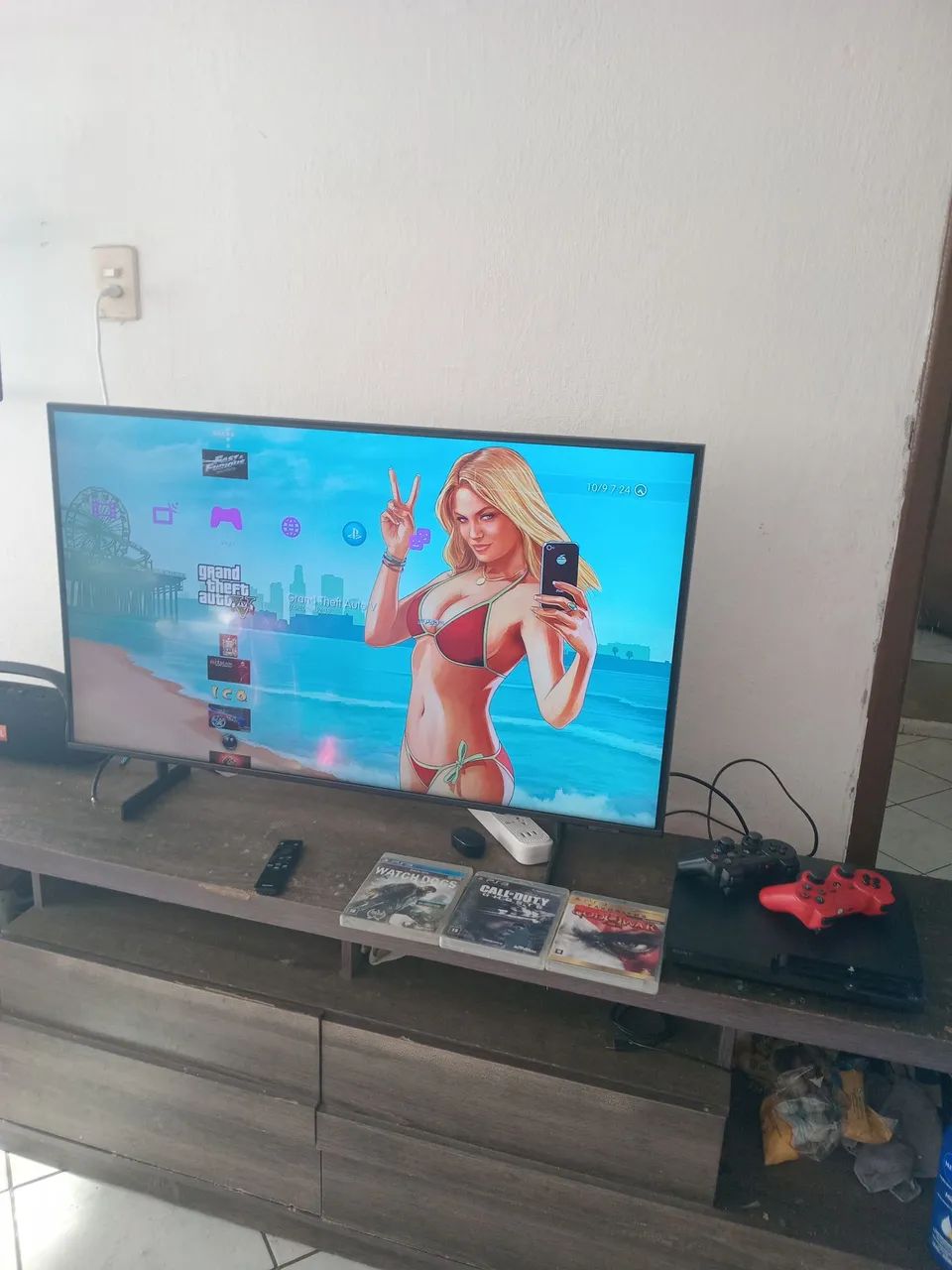 Ps3 desbloqueado! NAO ACEITO TROCA  - Foto 2