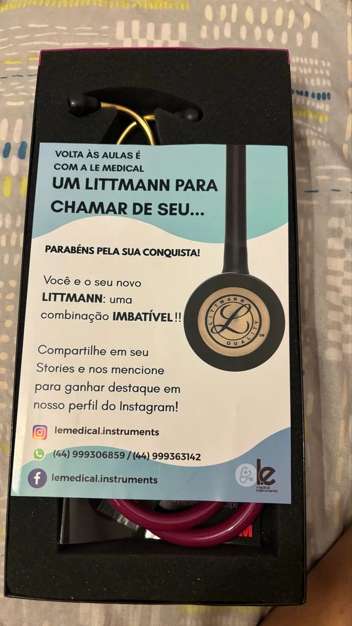 Estetoscópio Littmann Classic III - Foto 2